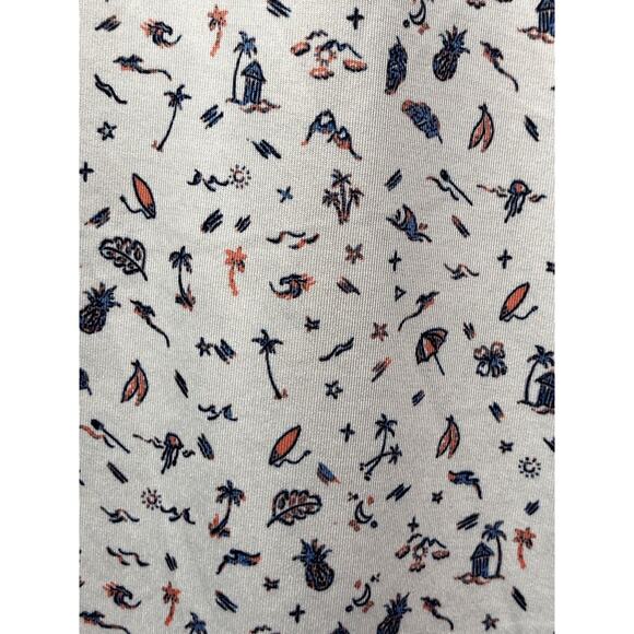 Nicklaus Eco Choice Polo Shirt Men's Large White Island Pattern Performance - Picture 6 of 9